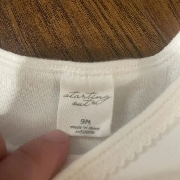 9M Starting Out Elephant Long Sleeve Onesie - Picture 3 of 3